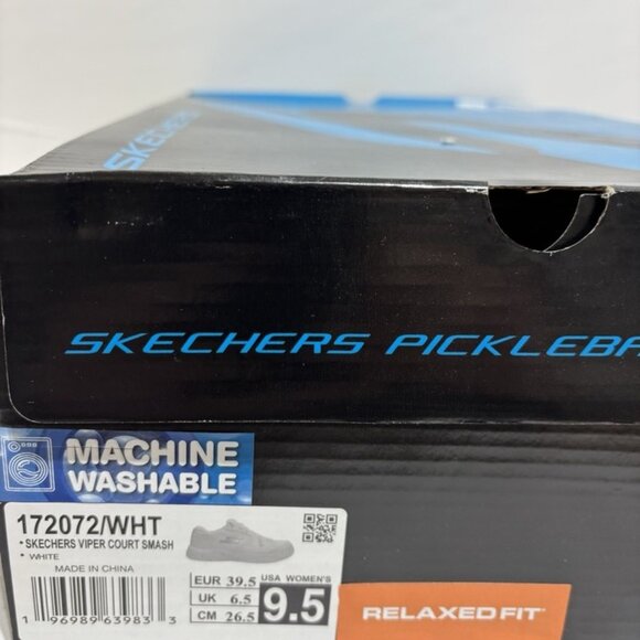 Skechers Women’s Viper Court Smash Sneakers White, Size 9.5 M - Picture 7 of 7